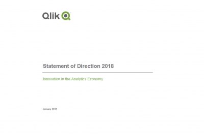 Orientations Qlik pour 2018