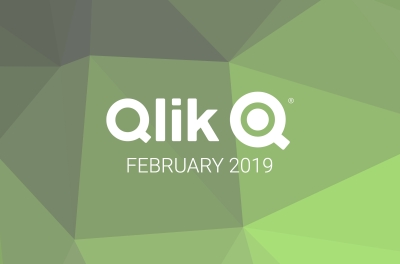 Il y a des nouveautés sur Qlik February 2019
