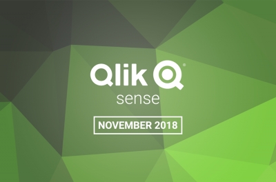 Qlik Sense November 2018 en détail.