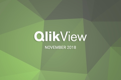 QlikView November 2018 fait son apparition !